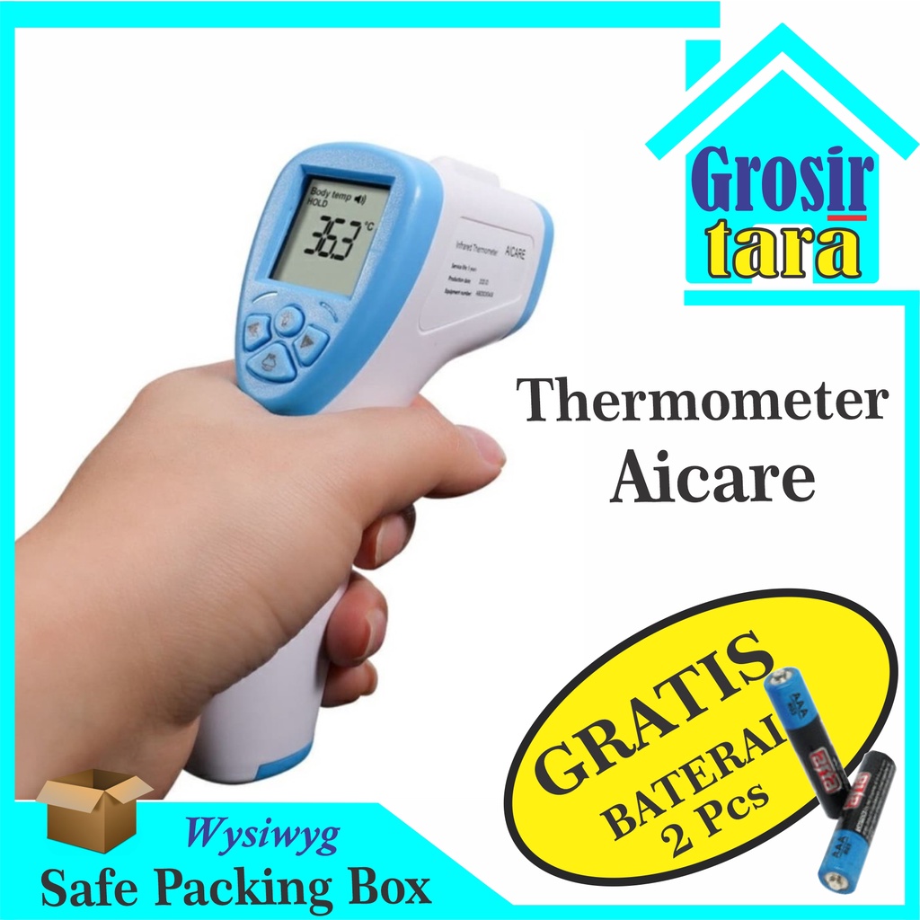 Thermometer Infrared ThermoGun Thermo Tembak Termo Non Contact