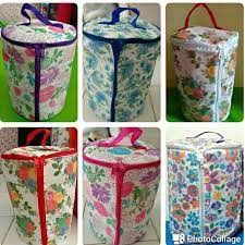 tas piring / tempat piring kain