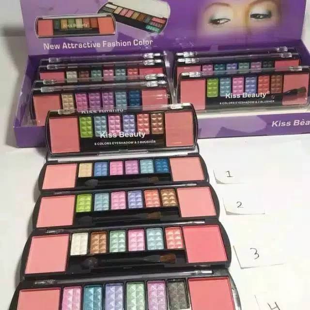 Medan Termura/EYESHADOW KISSBEAUTY 8 COLOR