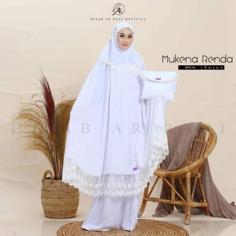 Arrafi mukena renda