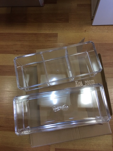 MULTI-LAYER ACRYLIC COSMETIC STORAGE BOX (Storage Box Multifungsi untuk kosmetik dan perhiasan)