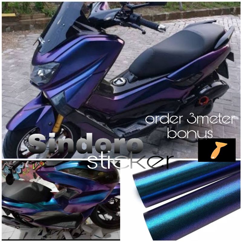 STIKER SKOTLET BIRU BUNGLON SETIKER MOTOR BIRU BUNGLON SEKOTLET MOTOR BIRU BUNGLON STICKER MOTOR BIR