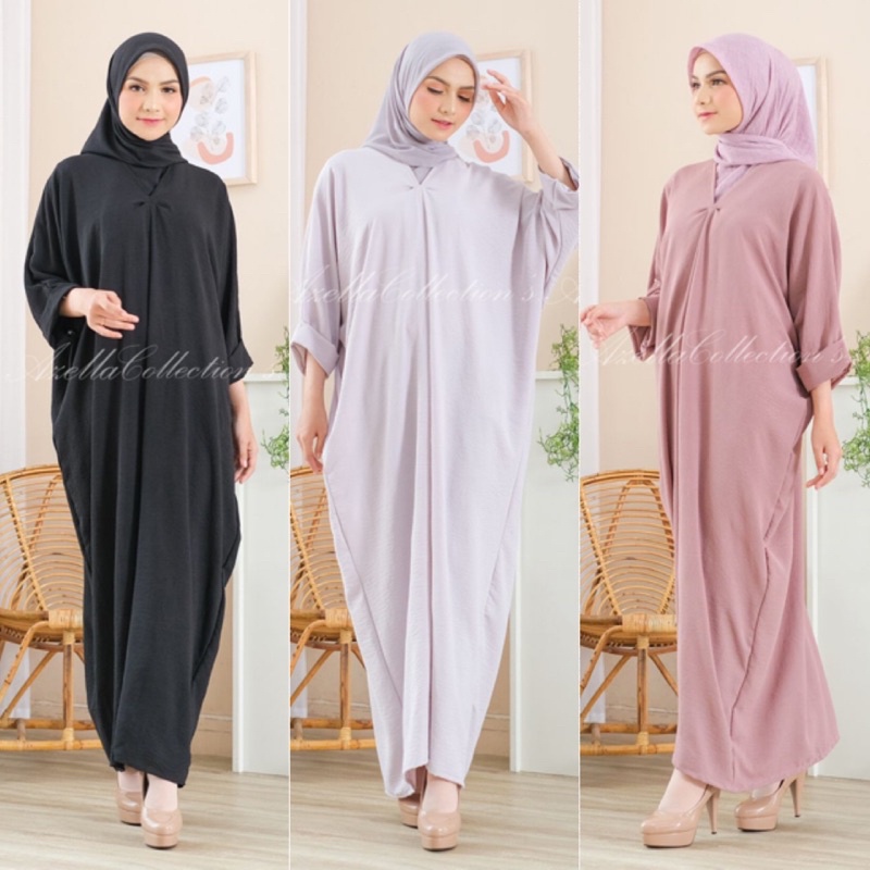 Kaftan Crincle Airflow Gamis Kaftan