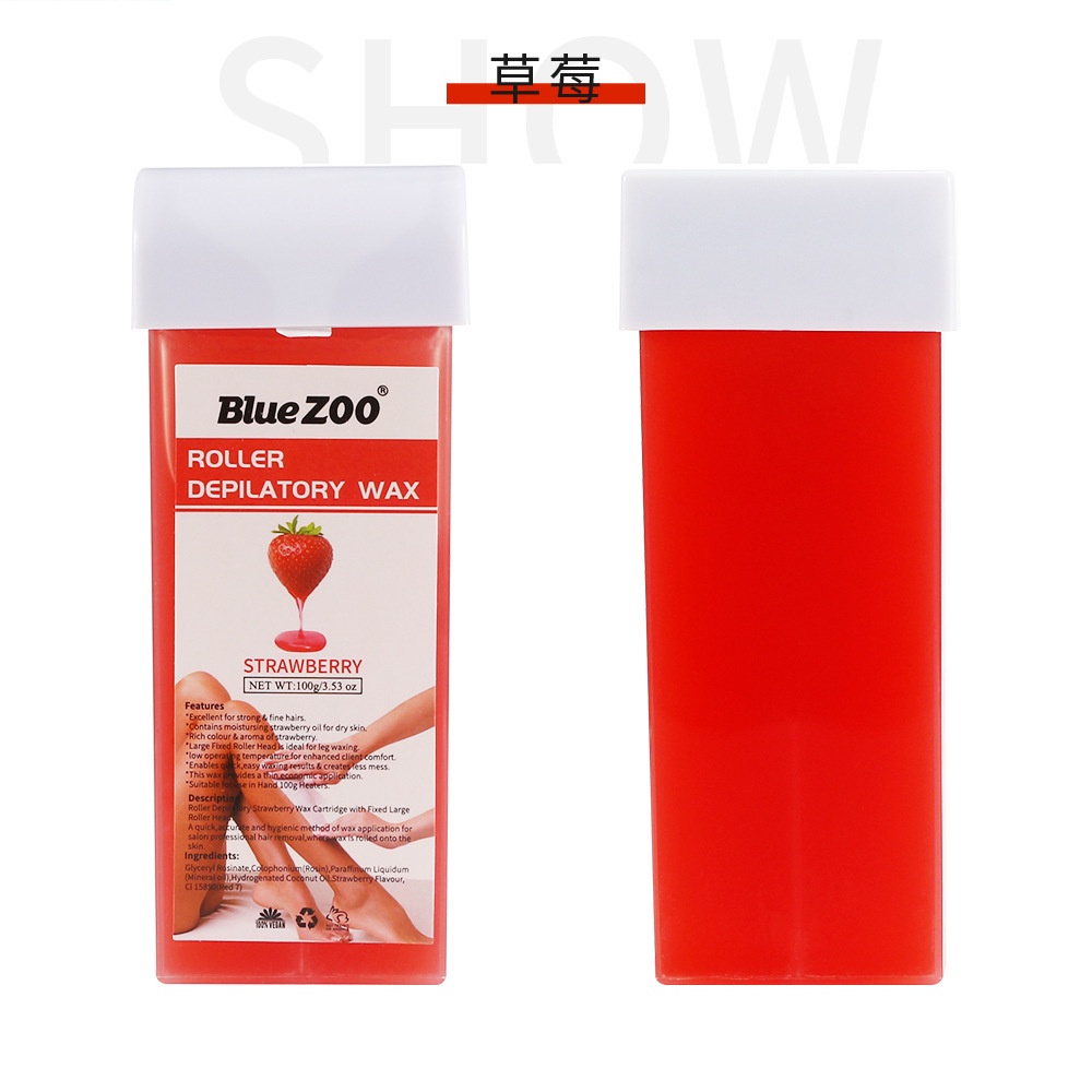 BlueZOO Refill Wax Roller Depilatory Waxing Heater 100G