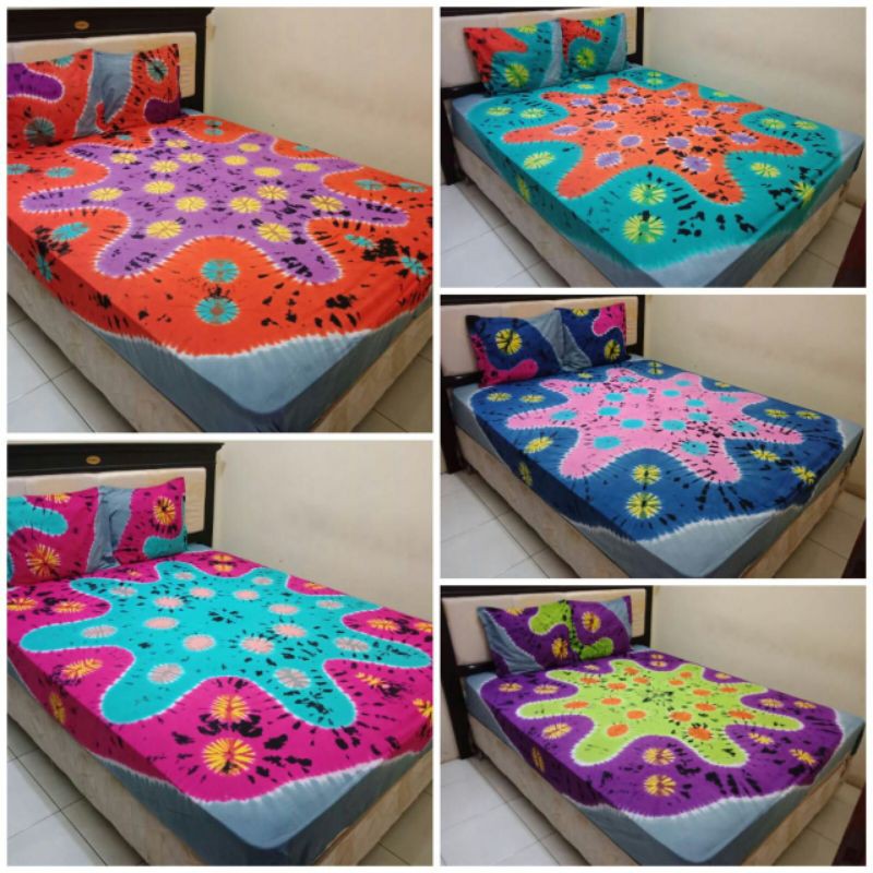Sprei Batik Jumputan Sol