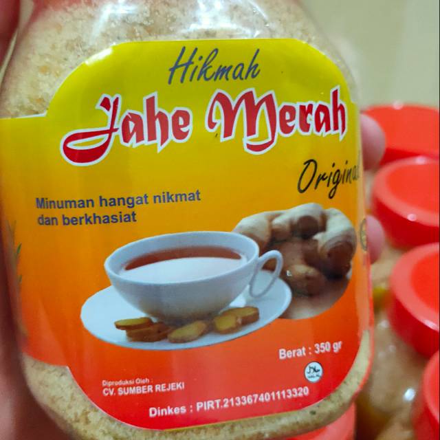 

PROMO! Jahe Merah Bubuk Original Hikmah 350gr - Jahe Merah Seduh Super - Jahe Merah Instan original