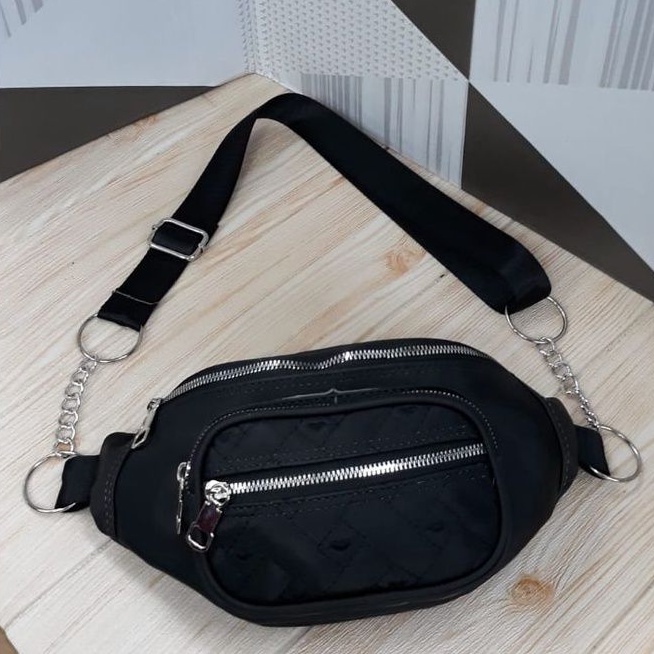 TAS WAISTBAG WANITA MASAKINI KARET SIZE 34X16CM