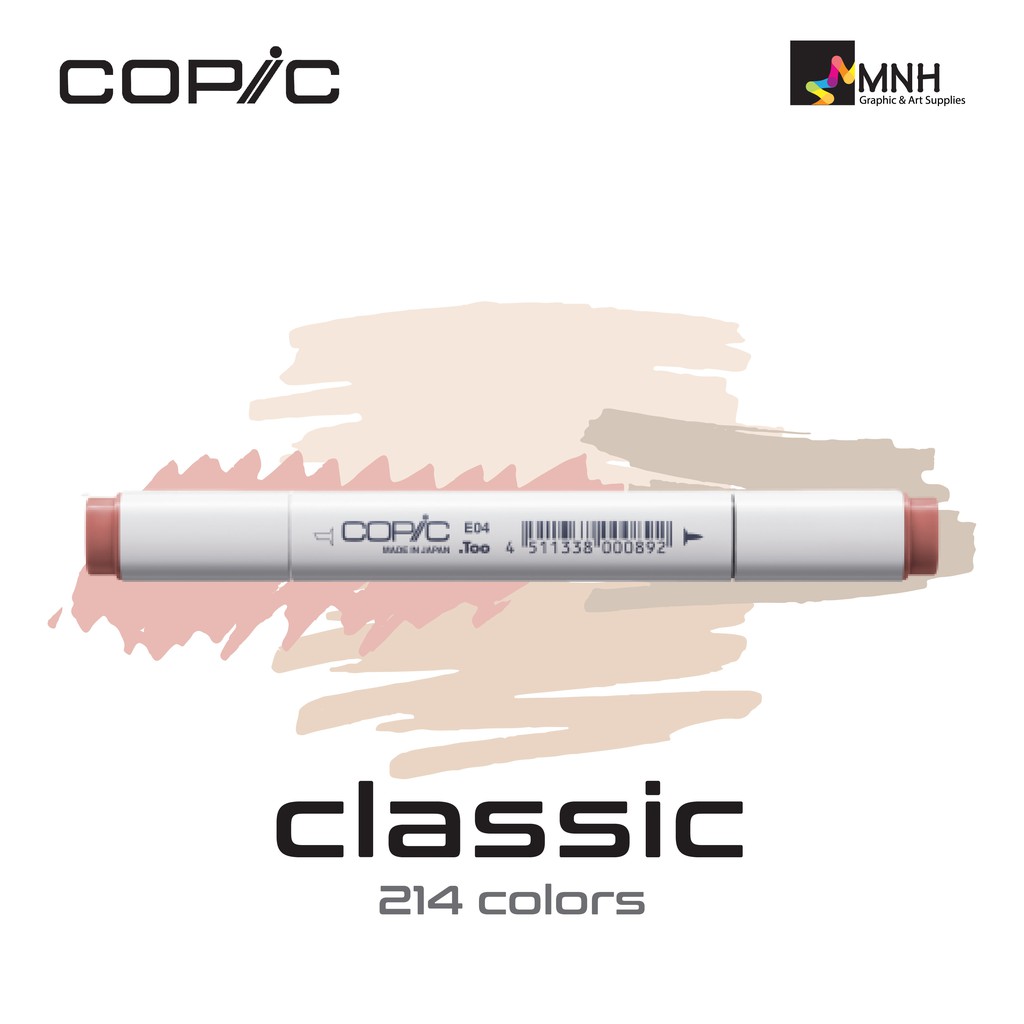 

Spidol Copic Classic Marker Earth Series (Satuan) E04 - E37