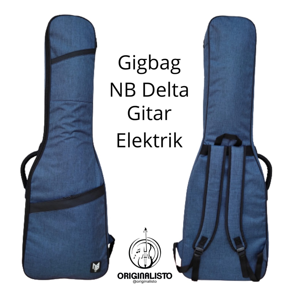 Tas Gitar Elektrik NB Delta - Hitam