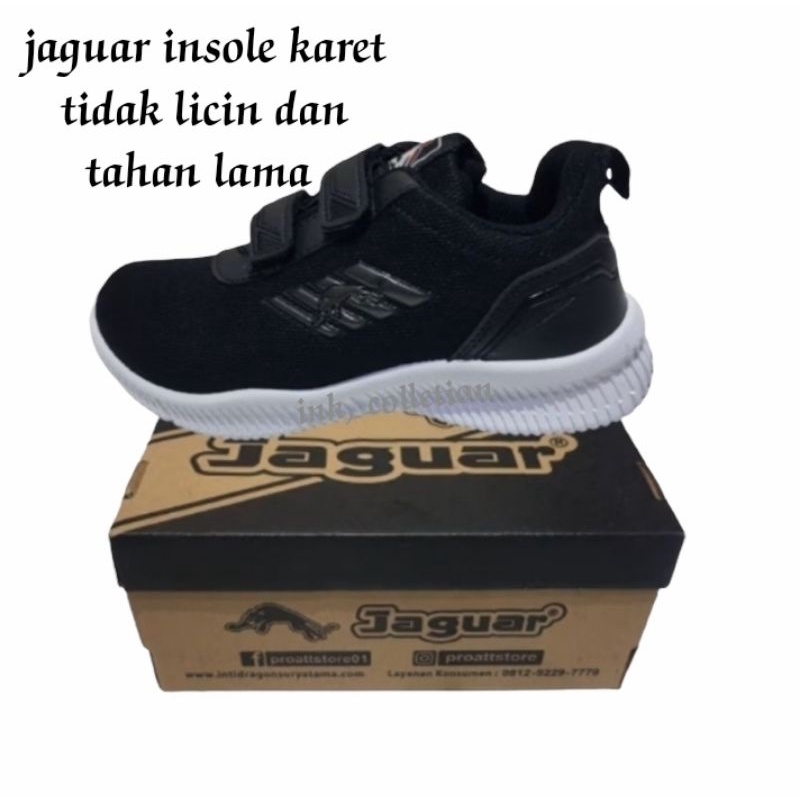 sepatu anak sekolah sepatu sneaker full hitam polos  TK SD