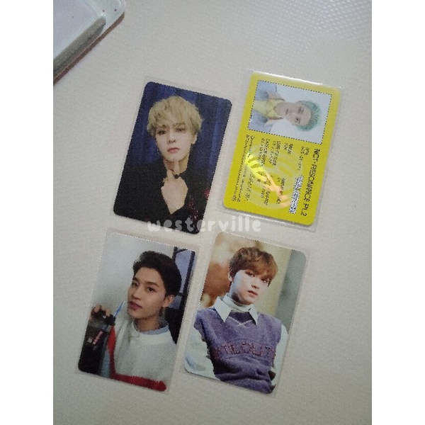 pc photocard wayv nct 127 kun arrival resonance id card kun departure taeil empathy dream yangyang p
