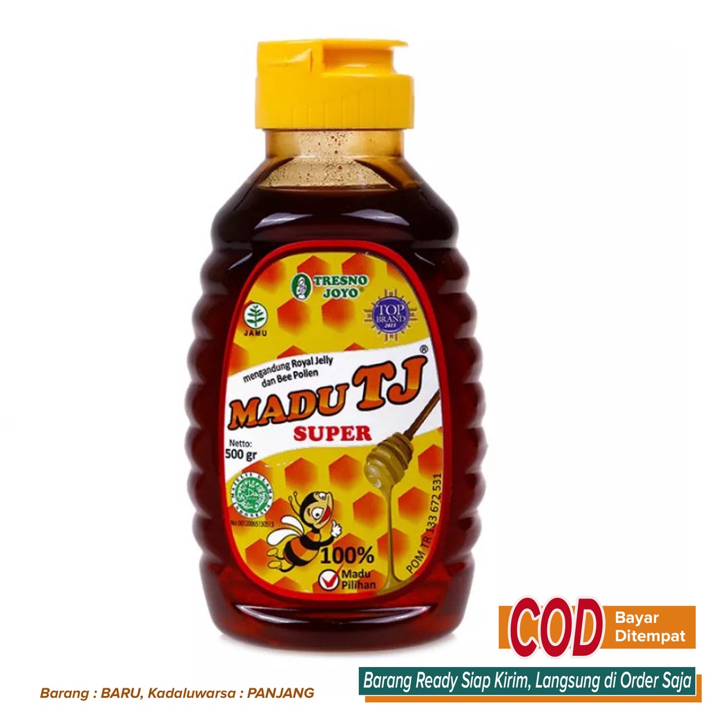

Madu Kesehatan Daya Tahan Tubuh ~ Madu TJ Super 500ml