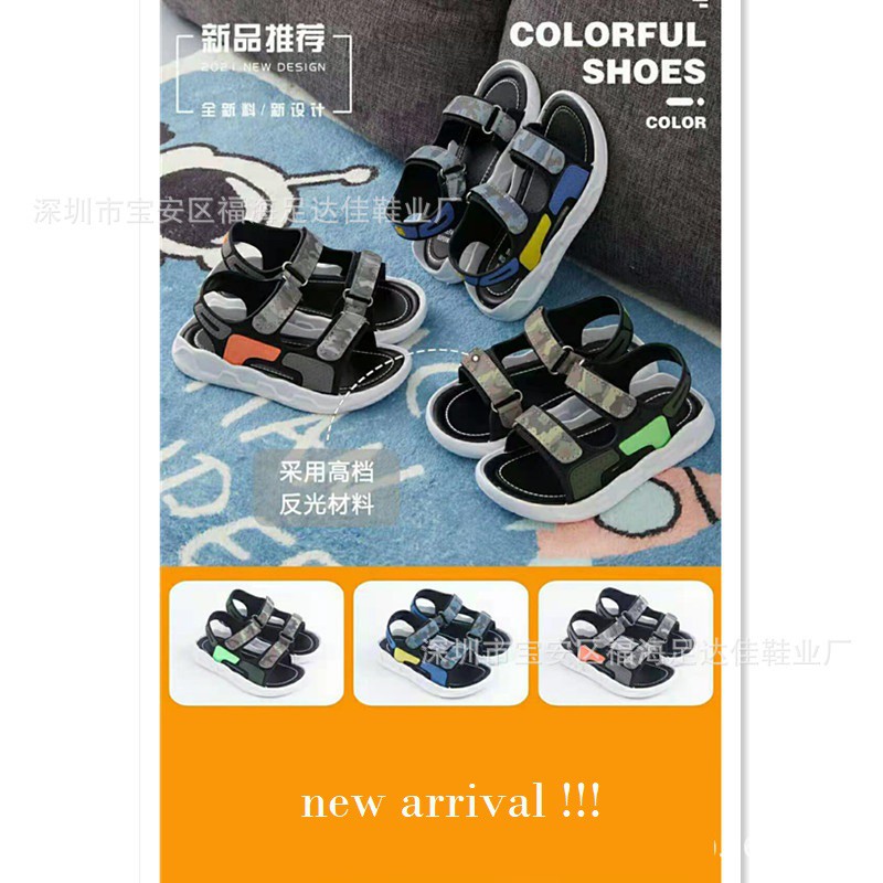 Sepatu Sandal Anak Cowok Keren IMPOR KOREA LIMITED EDITIONS SA14-5514