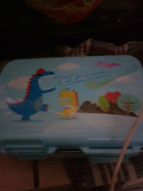 Lunch Box Yooyee Sekat 6 Anti Tunpah Type 589   Yooyee Sekat 6 Lunch Box 5 Pcs Sponge Spon