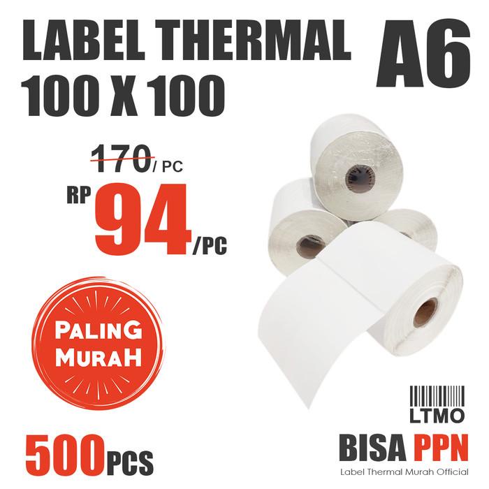 

Termal | Label Barcode Murah 100 X 100 Kertas Stiker Thermal