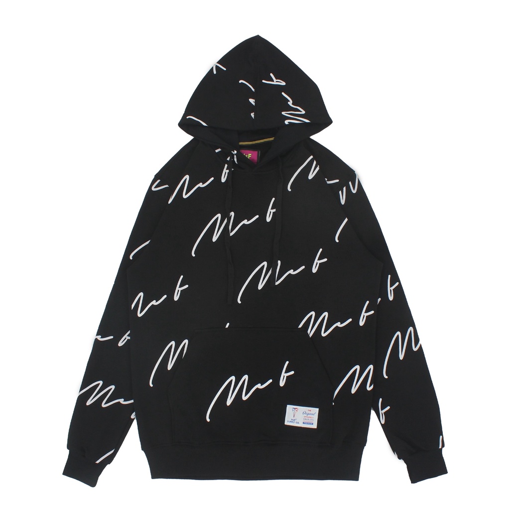 MF SCRIPT HOODIE // FULL PRINT