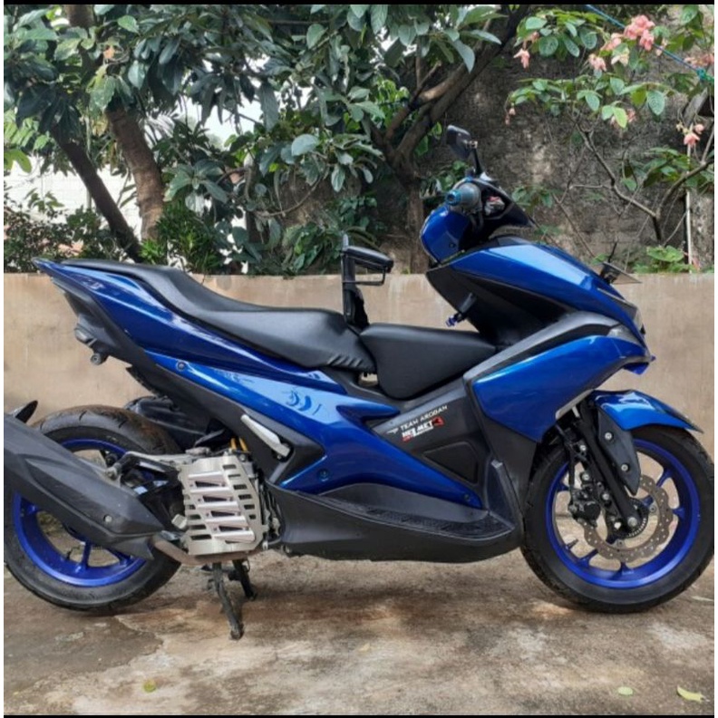 kursi jok boncengan anak aerox lengkap sandaran