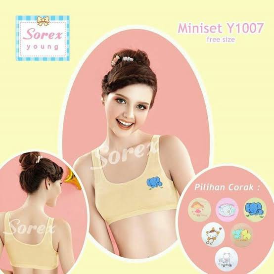 Sorex Bra Remaja Miniset Step 1 - Sorex BH Remaja