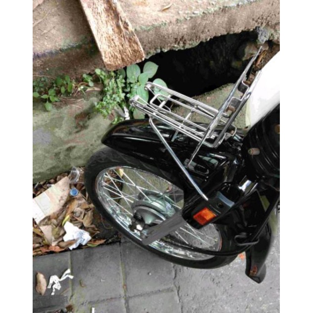 rak bagasi depan astrea grend legenda rak jepit depan astrea grend bagasi depan grend