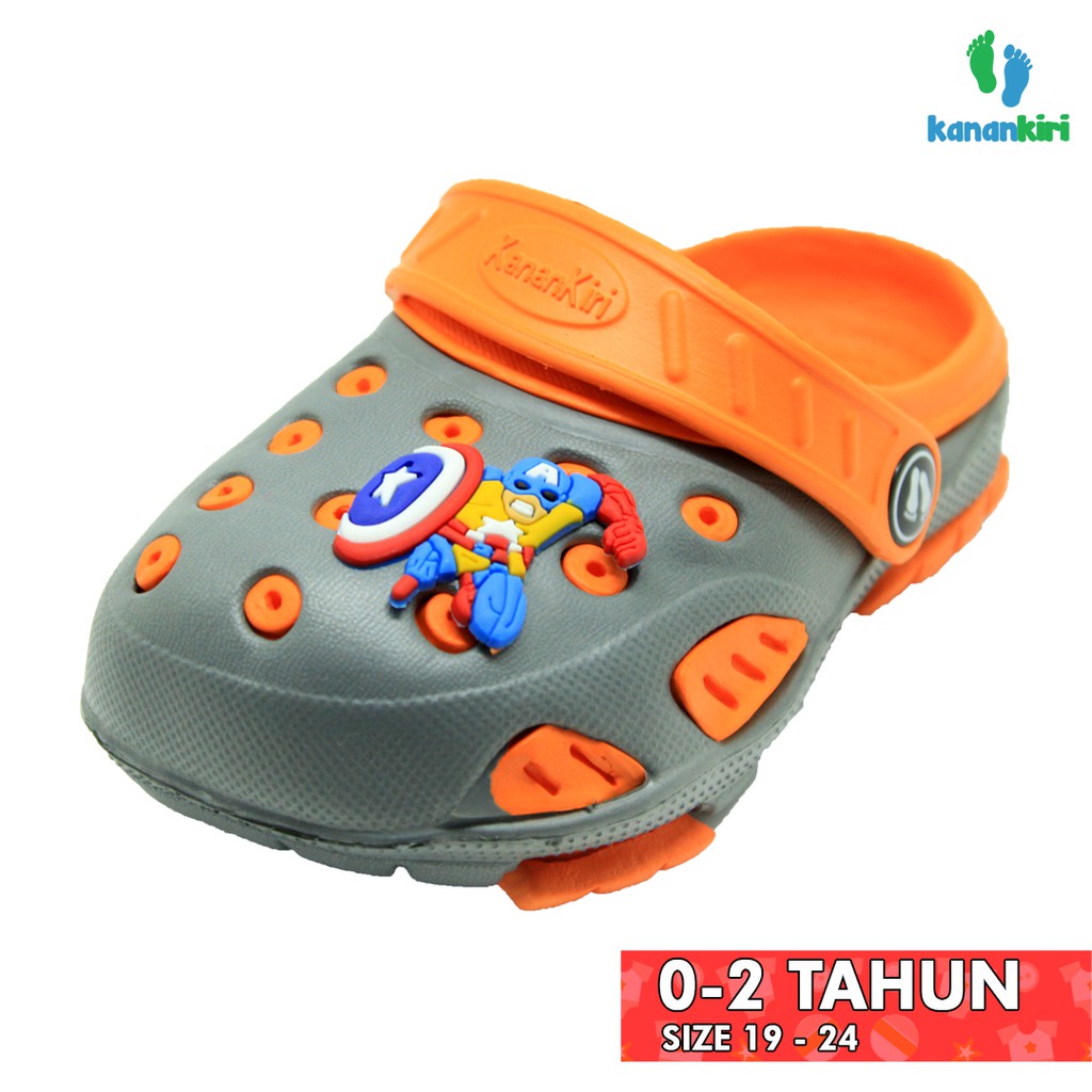 

Kanan Kiri - Sandal Selop Karet Anak Balita T5001