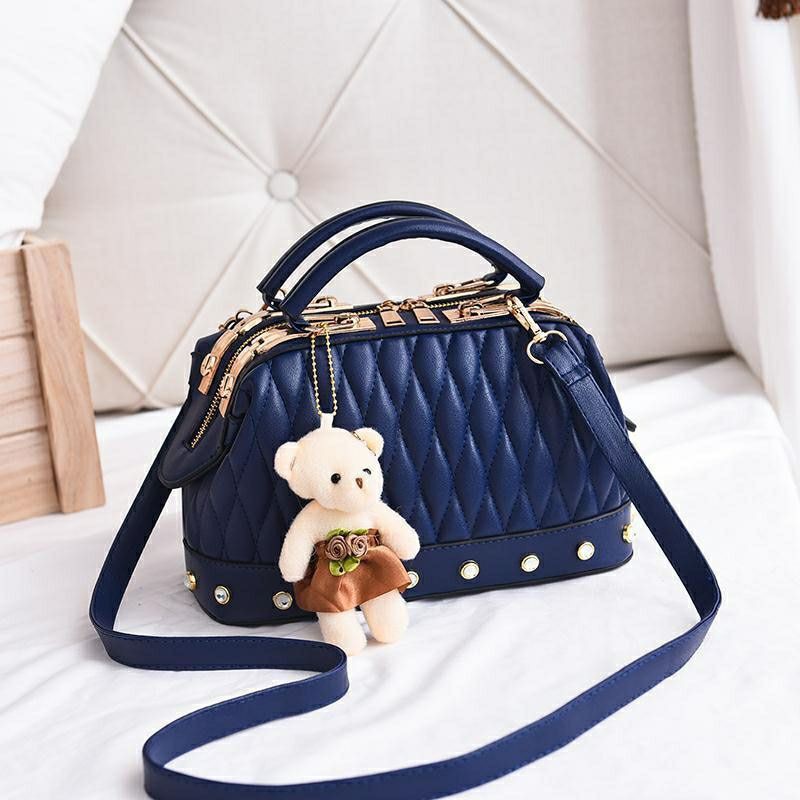 Sale! Tas Wanita Import Handbag Top Handle Bisa Selempang Fashion Cewek 3042 Kekinian