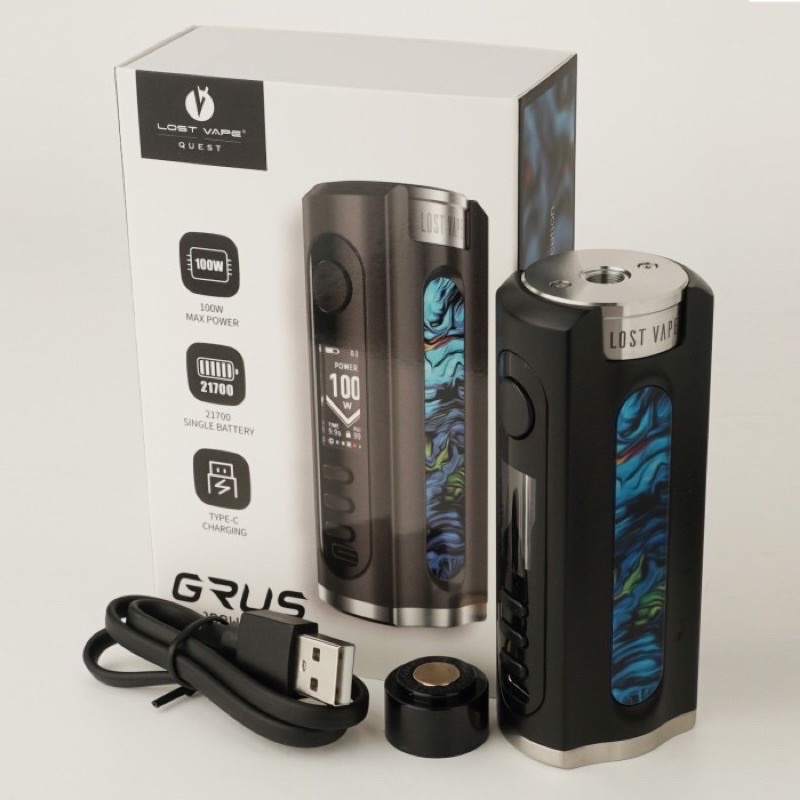 original mod GRUSS SINGLE BATTERY by LOSTVAPE