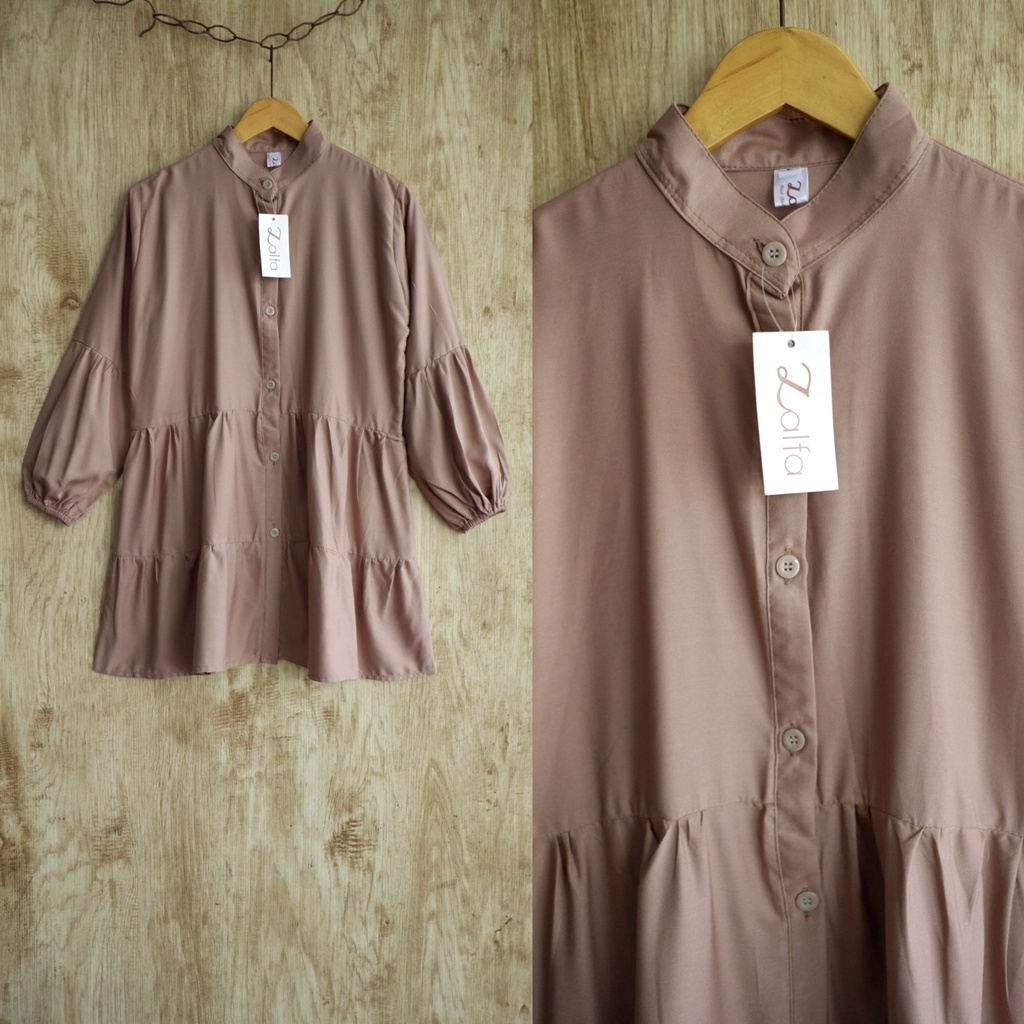 NOVA blouse by ZALFA OUTFIT / blouse polos / blouse rayon-Milo