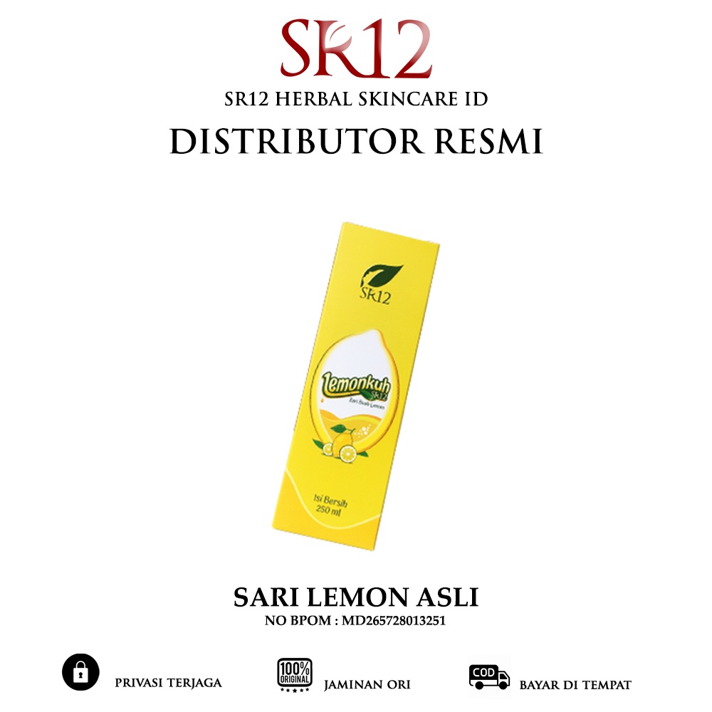 

LEMONKUH SR12 SARI LEMON ASLI / LEMON DIET