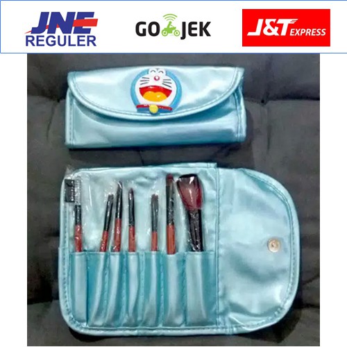 Kuas / Makeup Brush Set 0809 - Doraemon