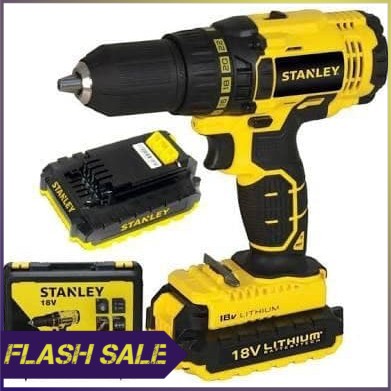 Cordless Hammer Drill 18 V SCH20 Stanley Bor Tembok Baterai