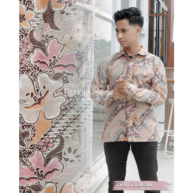 Terbaru !! Kemeja Panjang Pria / Hem Batik Pria Modern / Atasan cowok