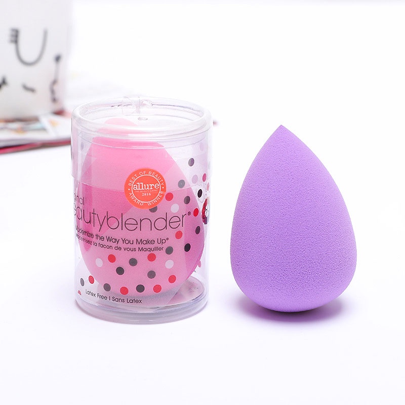 Make Up Sponge Puff spons tetesan air Rias kecantikan telur Basah dan kering