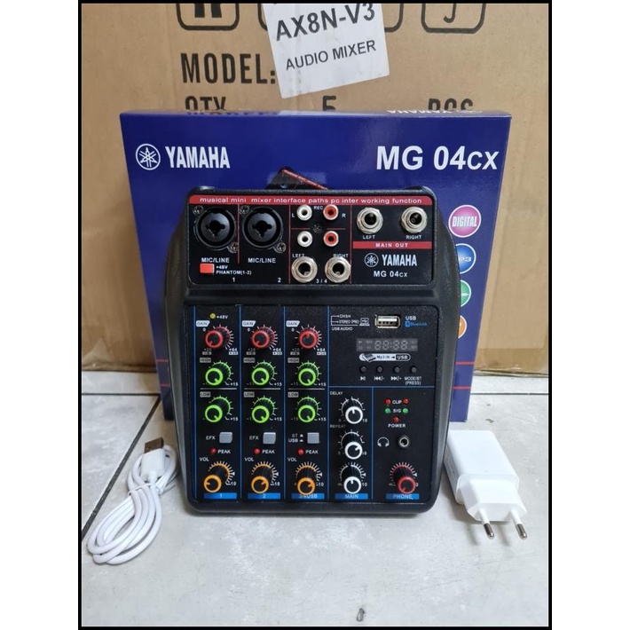 Mixer Audio Yamaha Mg4Cx Usb Bluetooth Soundcard