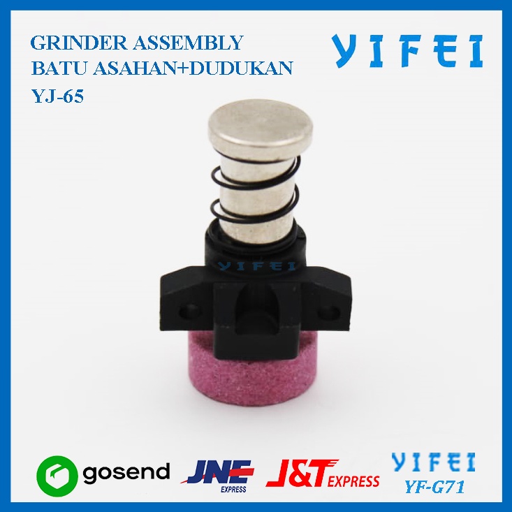 GRINDER ASSEMBLY YIFEI YF-G71/BATU ASAHAN+DUDUKAN YJ-65