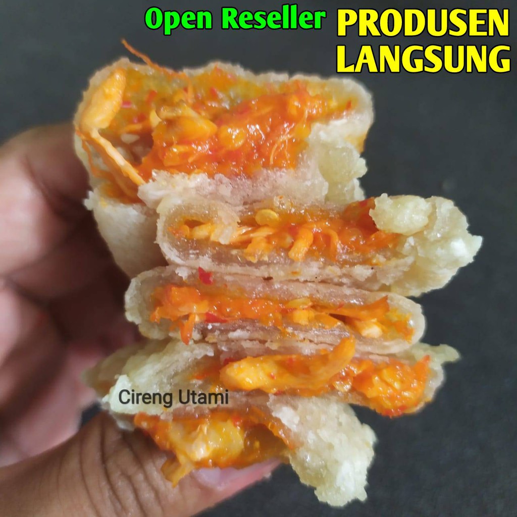 Cireng Mercon Isi Ayam Suwir (Makanan / Frozen Food Instan / Snack