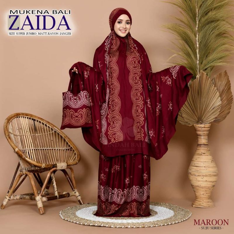 MUKENA BALI ZAIDA SUPER JUMBO