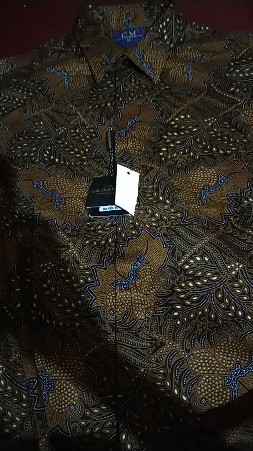 Carlos Moreno Kemeja Batik Pria - Janardana