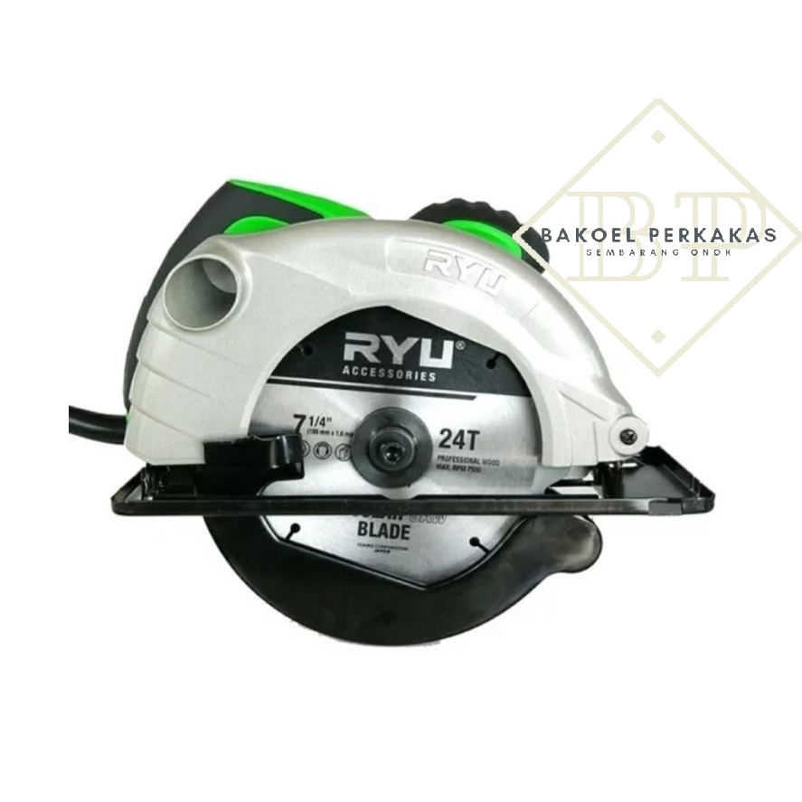 NEW Circular Saw RYU RCS 185-2 7 Inch Mesin Gergaji Potong Kayu RCS1852 Gergaji SerkelCircle Pemoton
