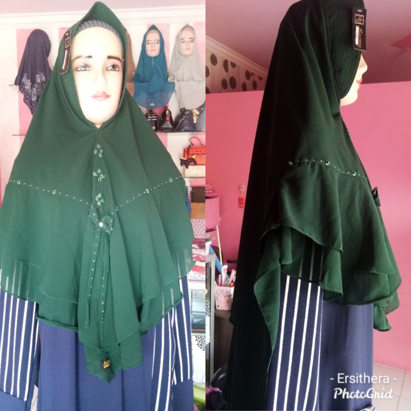 (Ers) Hijab Syari Ceruty by desvika premium