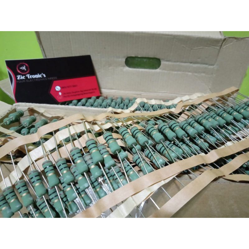 Resistor 10 ohm 3 watt Original Japan 10R 3 watt pengganti 2 watt