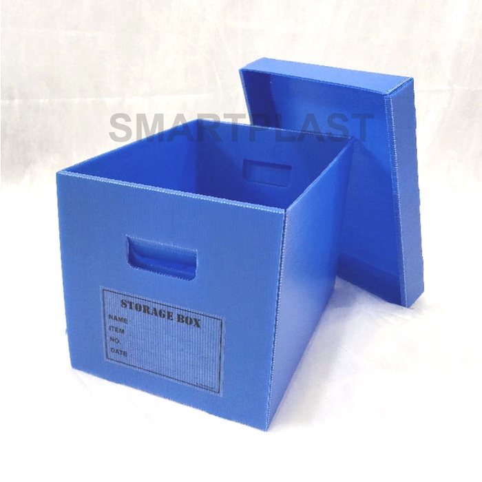 

READY Kardus Plastik Arsip / Dokumen ukuran luar 35x25x25,5 cm - Biru BERKUALITAS