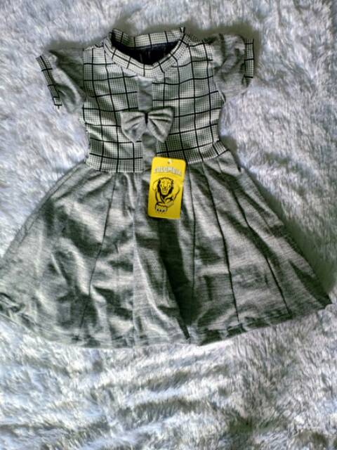 DRESS ANAK MURAH MODEL PAYUNG//MOTIF DAN WARNA RANDOOM//USIA 1- 2 TAHUN