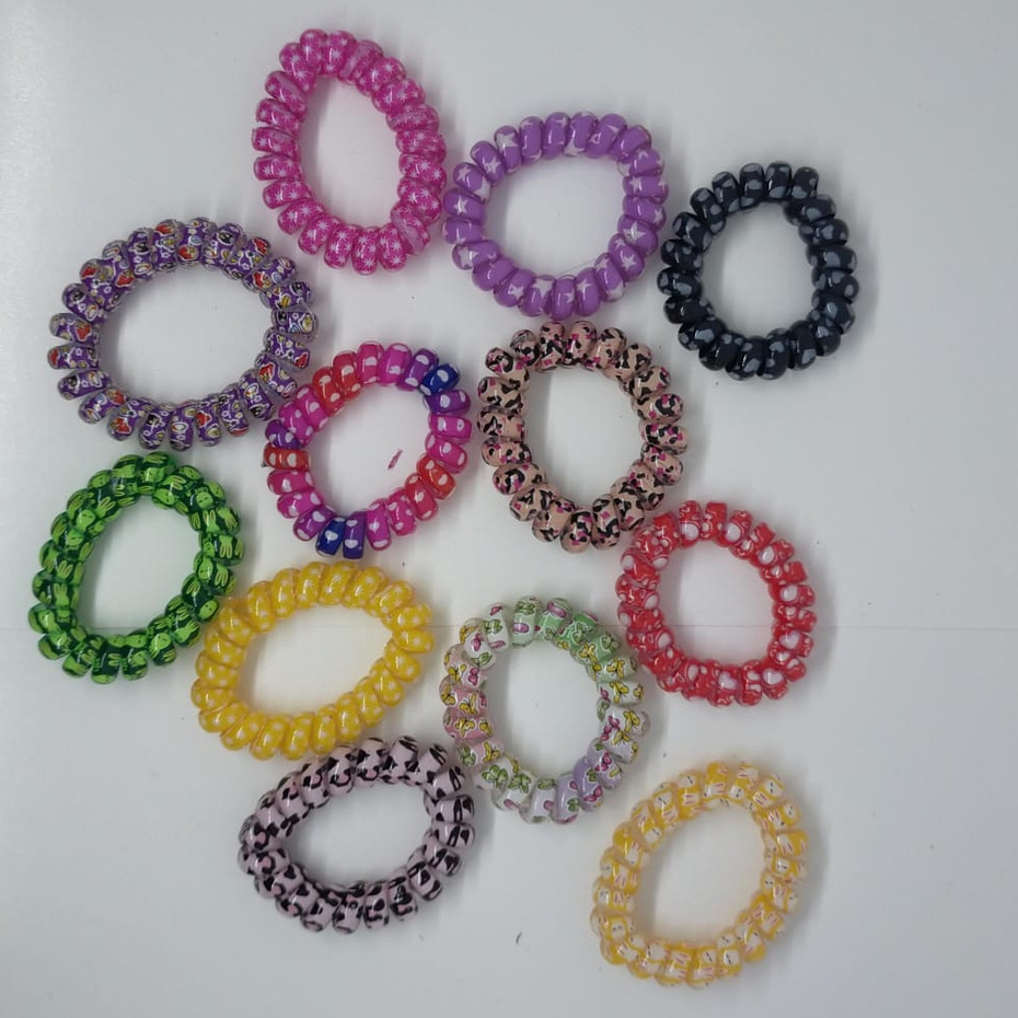 KARET RAMBUT SPIRAL 5CM