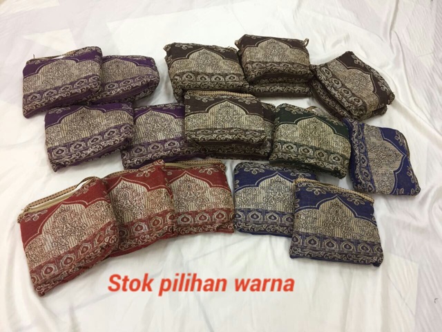 sajadah tas imut motif batik