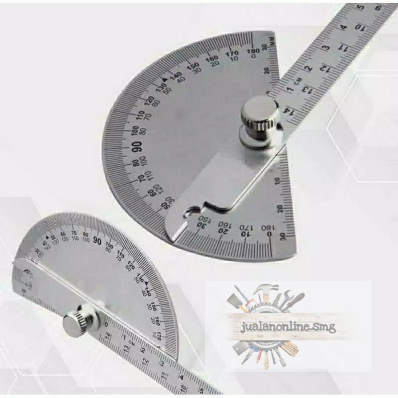 

BUSUR DERAJAT COMBI PENGGARIS / ALAT UKUR SUDUT