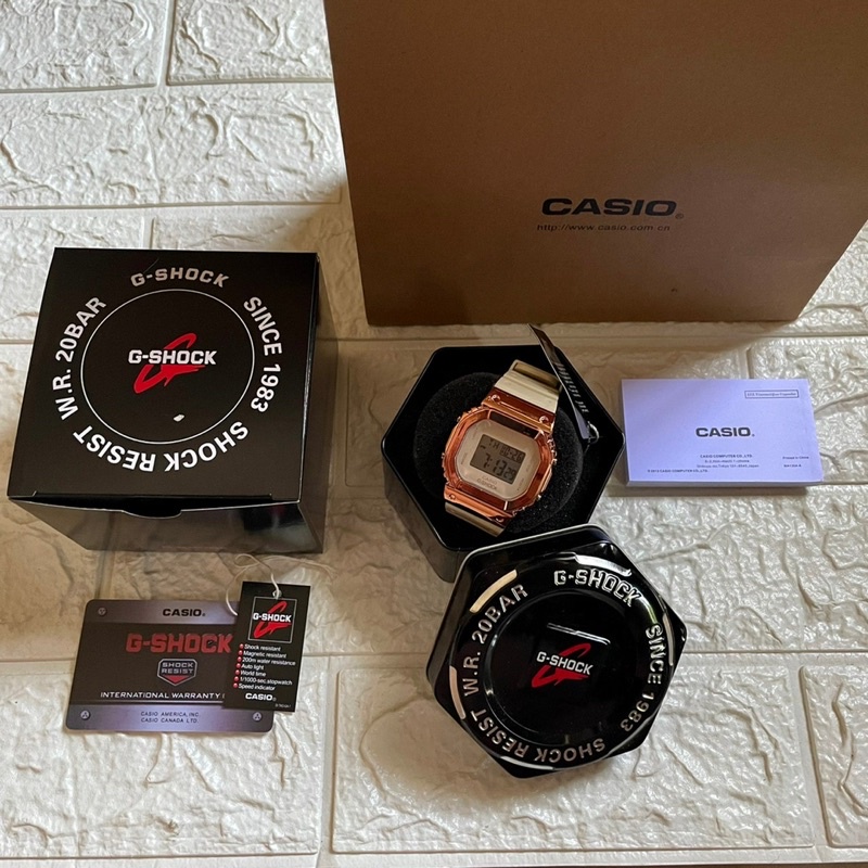 JAM TANGAN G SHOCK DIGITAL GM5600 FULLSET