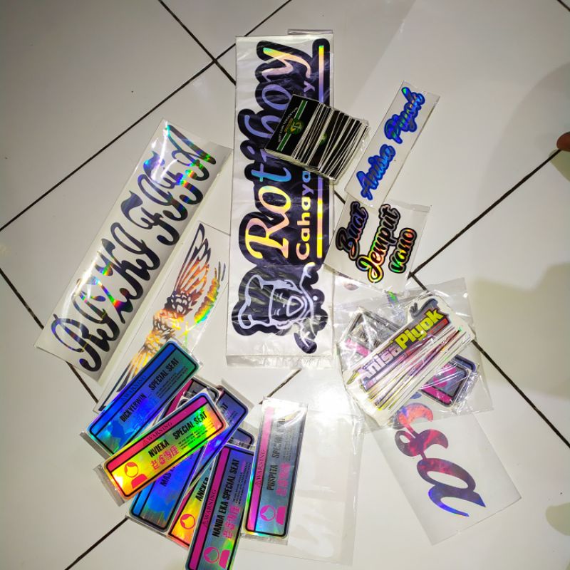 stiker special seat ( custom)