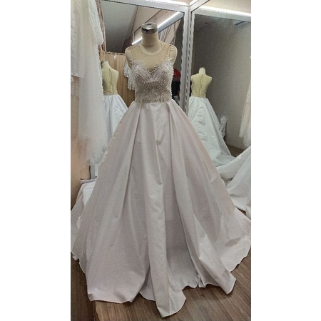 [GRATIS ONGKIR] Gaun wedding ekor 035  / gaun wedding second / gaun wedding preloved