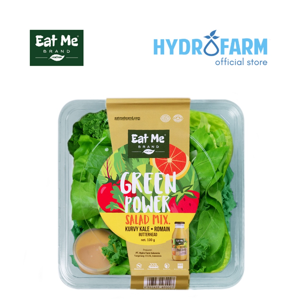 

Eat Me Brand - Green Power Salad (Hidroponik)