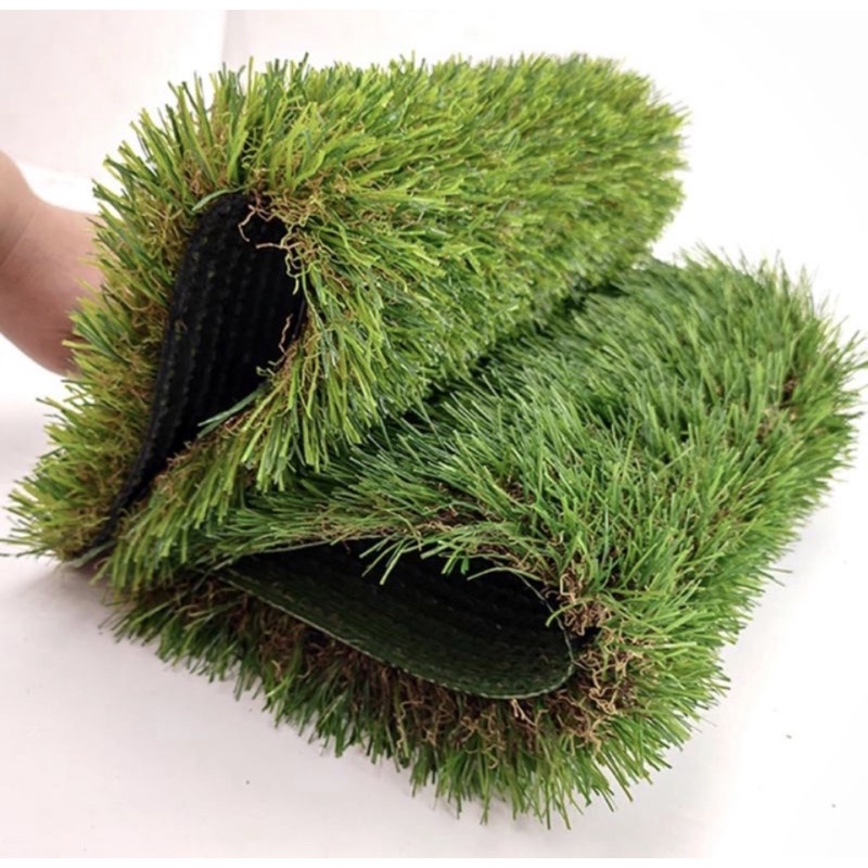 Rumput Sintetis Jepang Premium 2 Cm ukuran 40x60cm Lebih Natural Terlaris Di Taman /Rumput sintetis 
